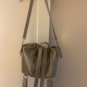 Taupe back pack